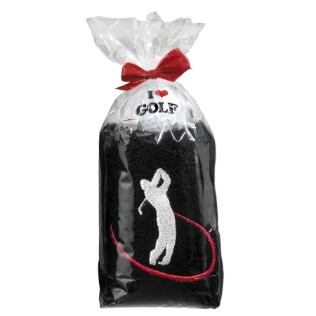 TOALLA CON GOLFISTA SWING