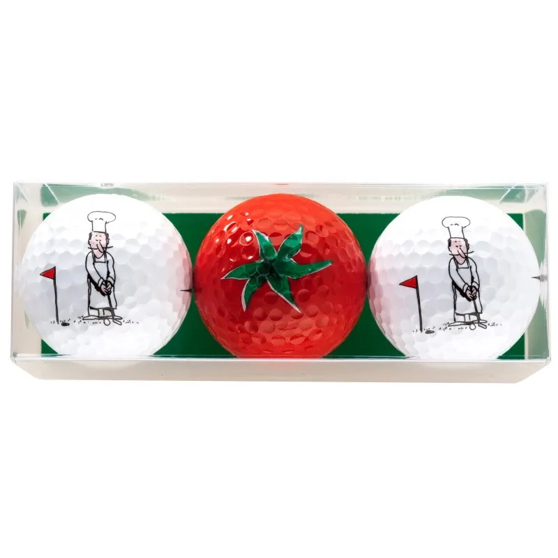 Tres bolas de golf motivo Masterchef