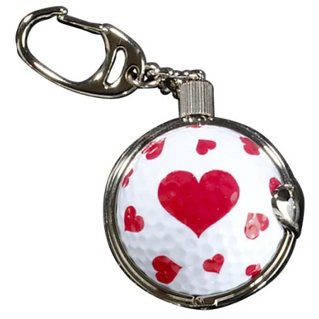 Llavero con pelota de golf extraíble