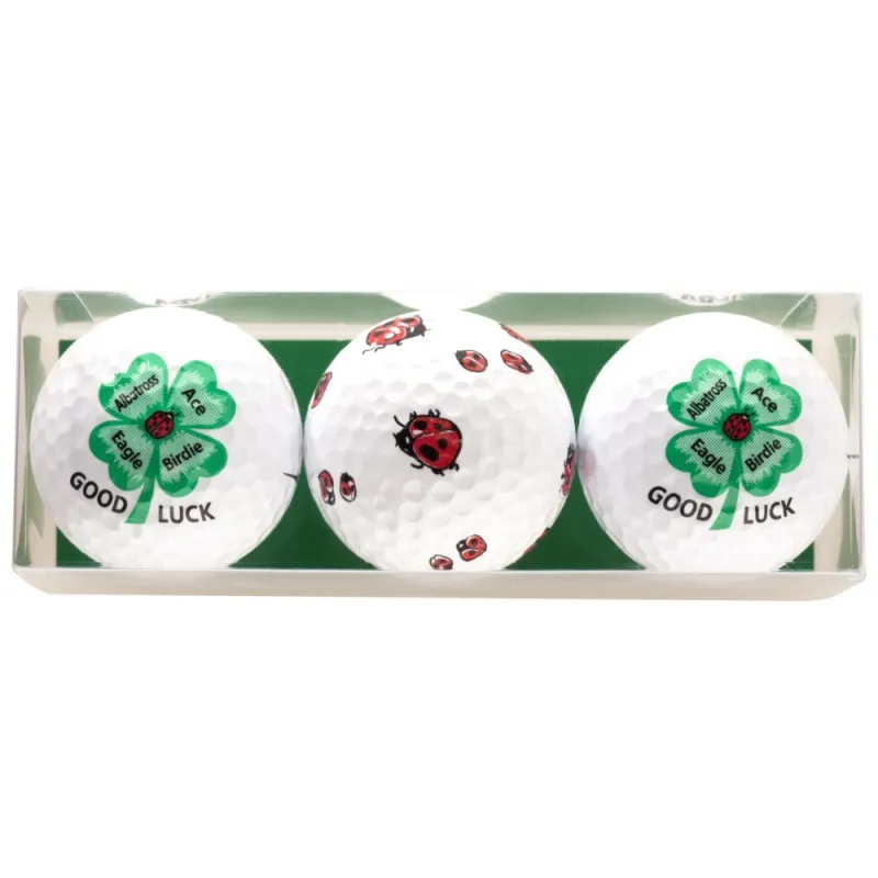 Tres bolas - motivo Good Luck