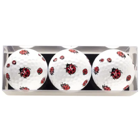 Tres bolas - motivo Mariquitas