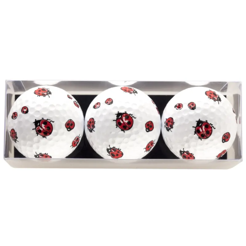 Tres bolas - motivo Mariquitas