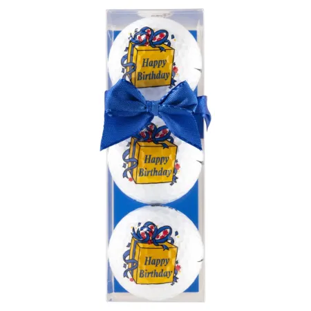 Tres bolas - motivo Happy Birthday